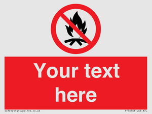 Custom prohibition No campfire